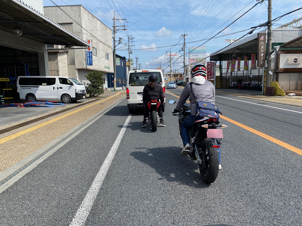 大阪のRS4オーナー3人と愛知からお越しだったトゥオーノ V4オーナーの4人で青山高原ツーリング その2