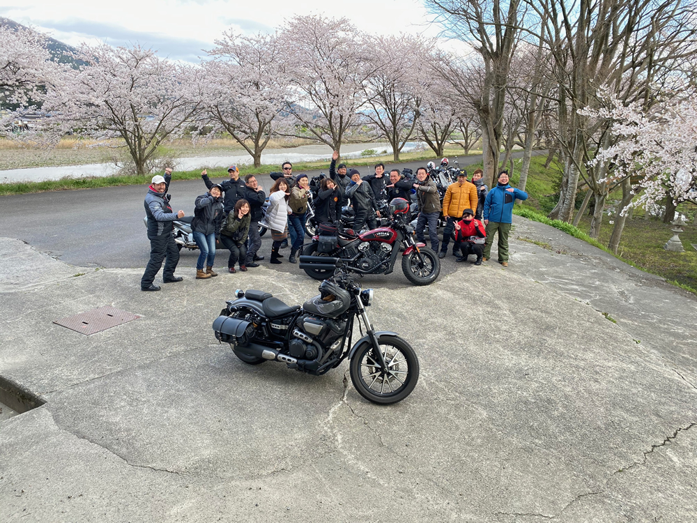 琵琶湖の海津大崎の桜満開ツーリング その14