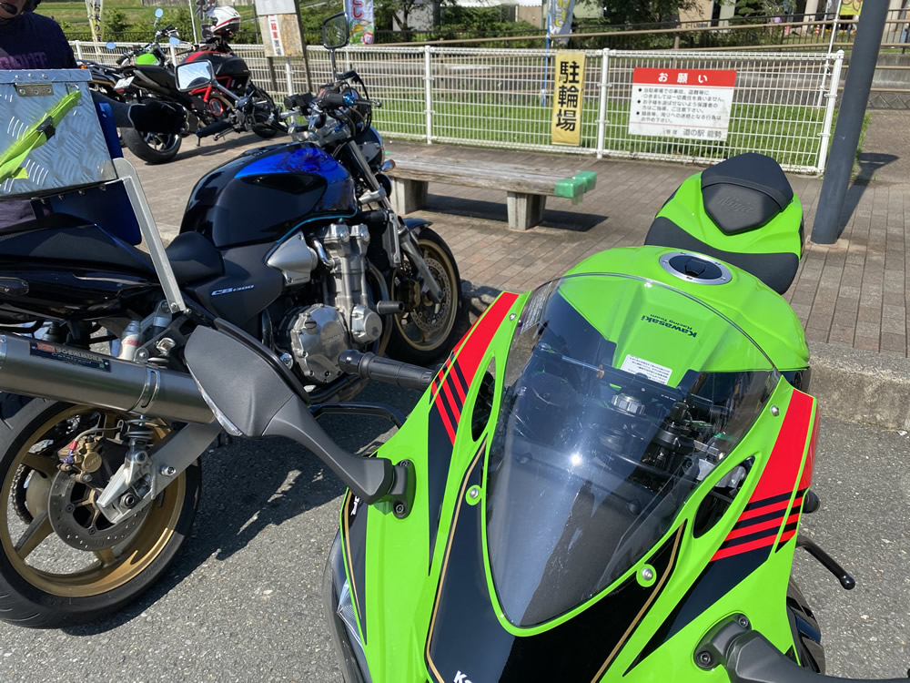 ZX-10Rの慣らし終了と初回点検・オイル交換 その3