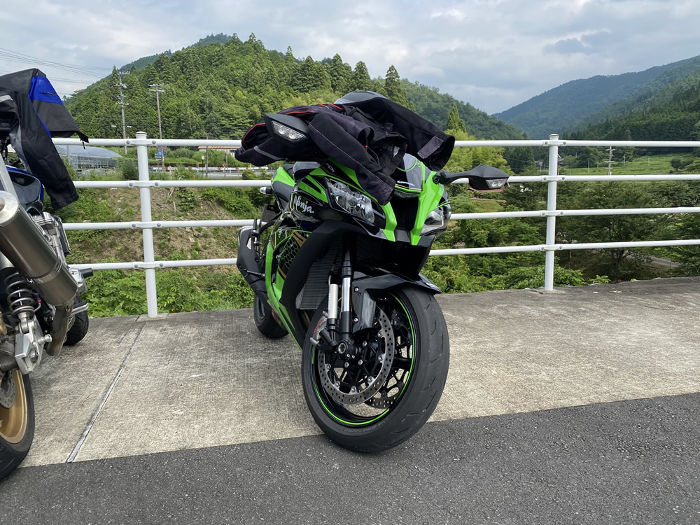 ZX-10Rの慣らし終了と初回点検・オイル交換 その13