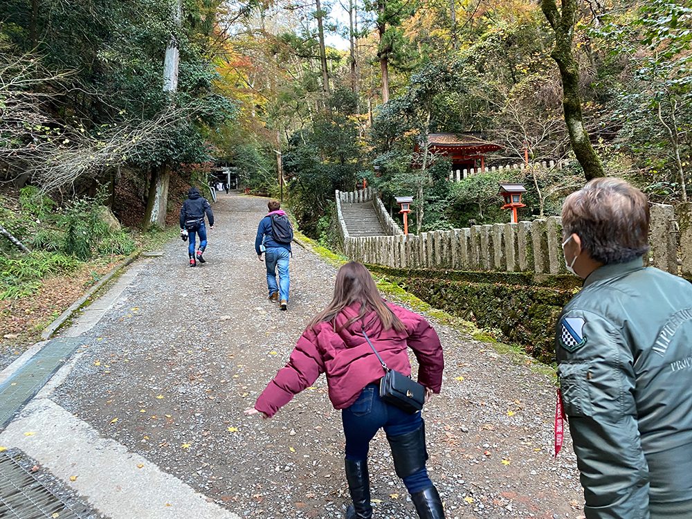 紅葉を見に鞍馬寺にマスツー行ってきました その16