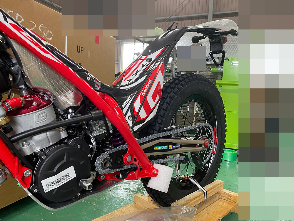 GASGAS TXT GP 250、トラ車を購入 その2