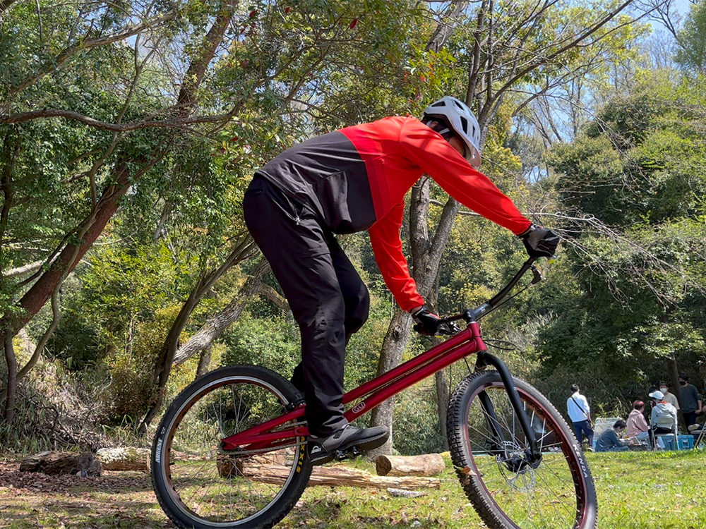 自転車トライアルの練習をした感想