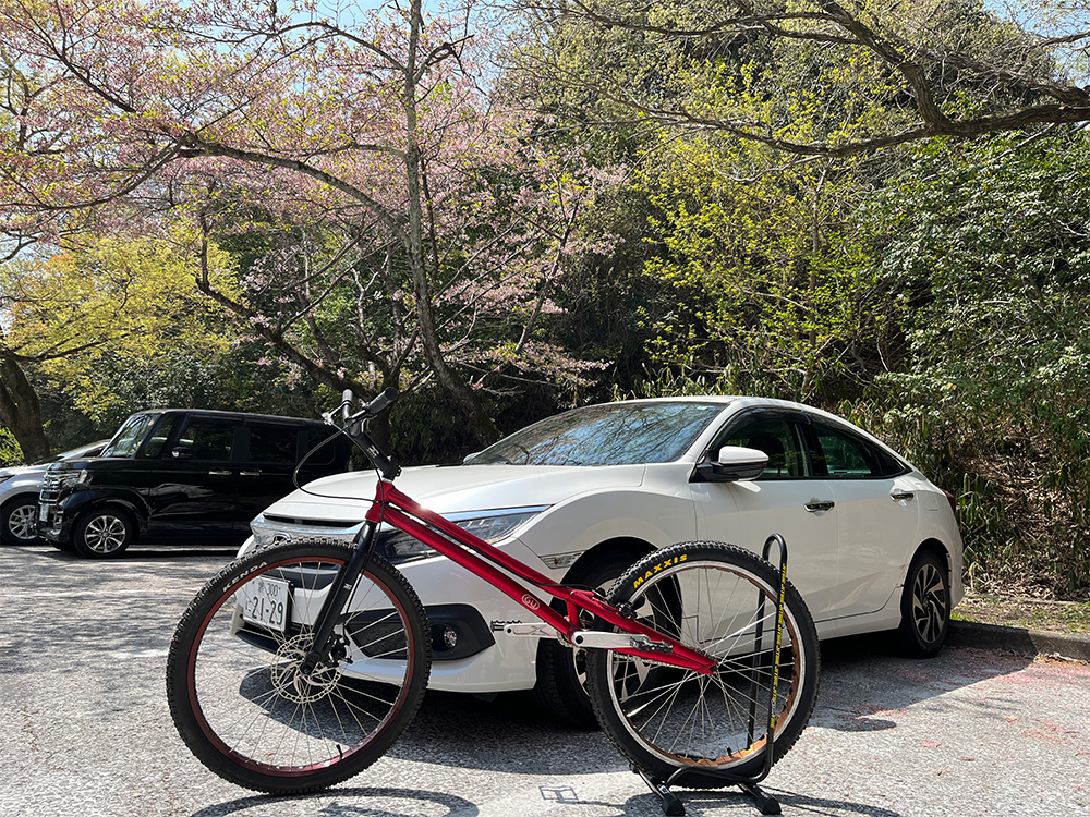 トライアル自転車を購入したことと、自転車トライアルをはじめました