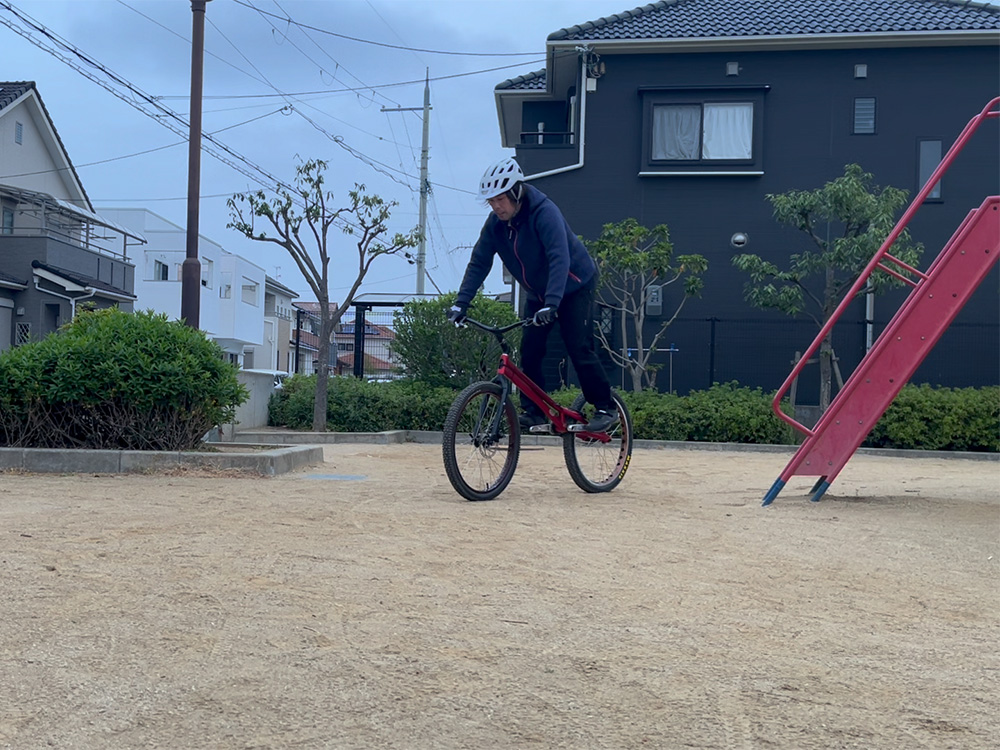 トライアル（モーターサイクル・自転車）のトレーニング考察