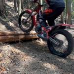 週末トライアル練習記 バイク＆自転車