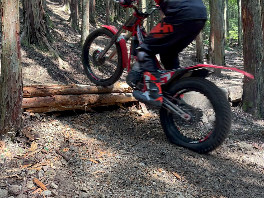 週末トライアル練習記 バイク＆自転車