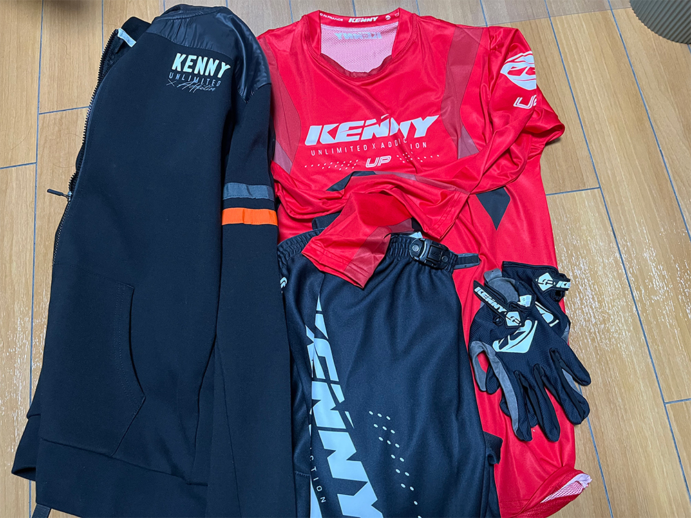 KENNY RACINGのトライアルウェアを購入、他、色々雑記