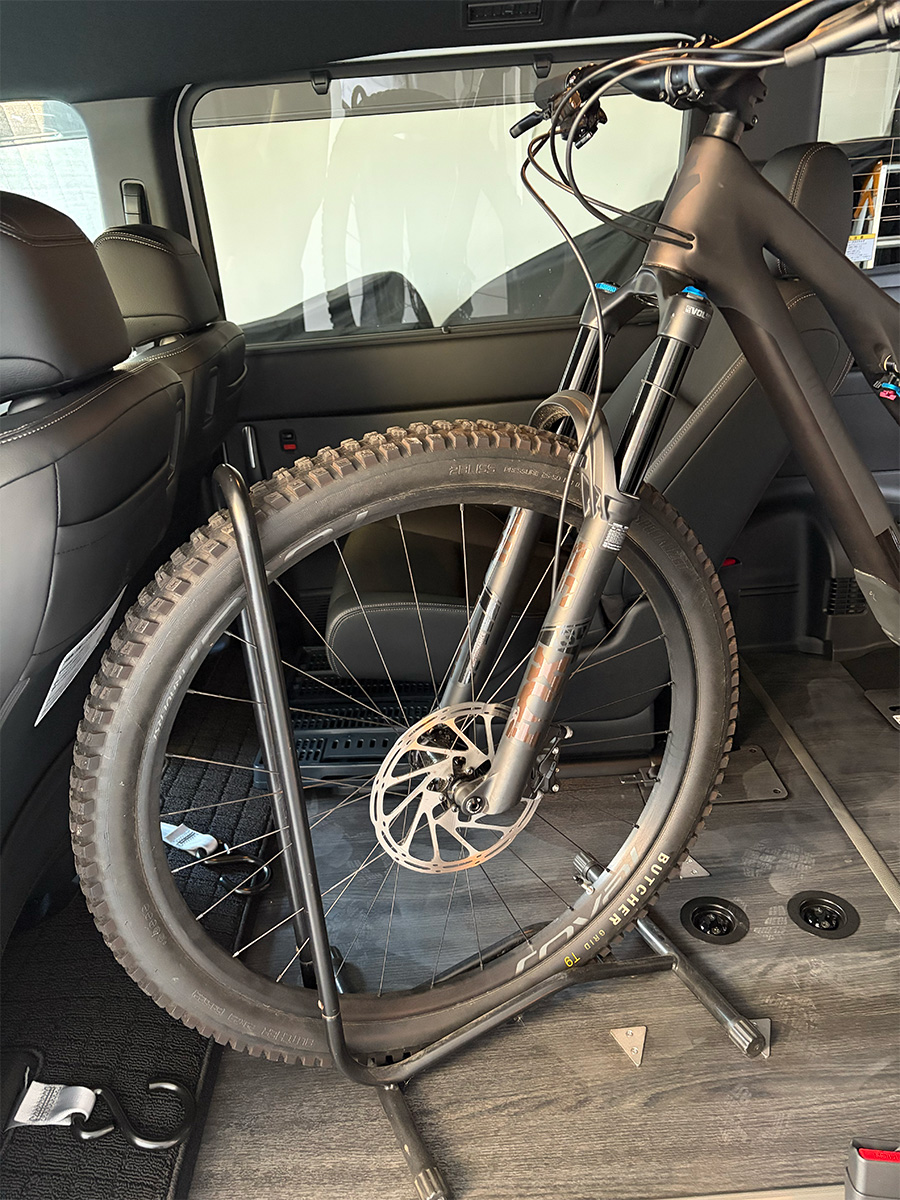 ステップワゴン(福祉車両)に自転車(MTB)を積載テスト その3